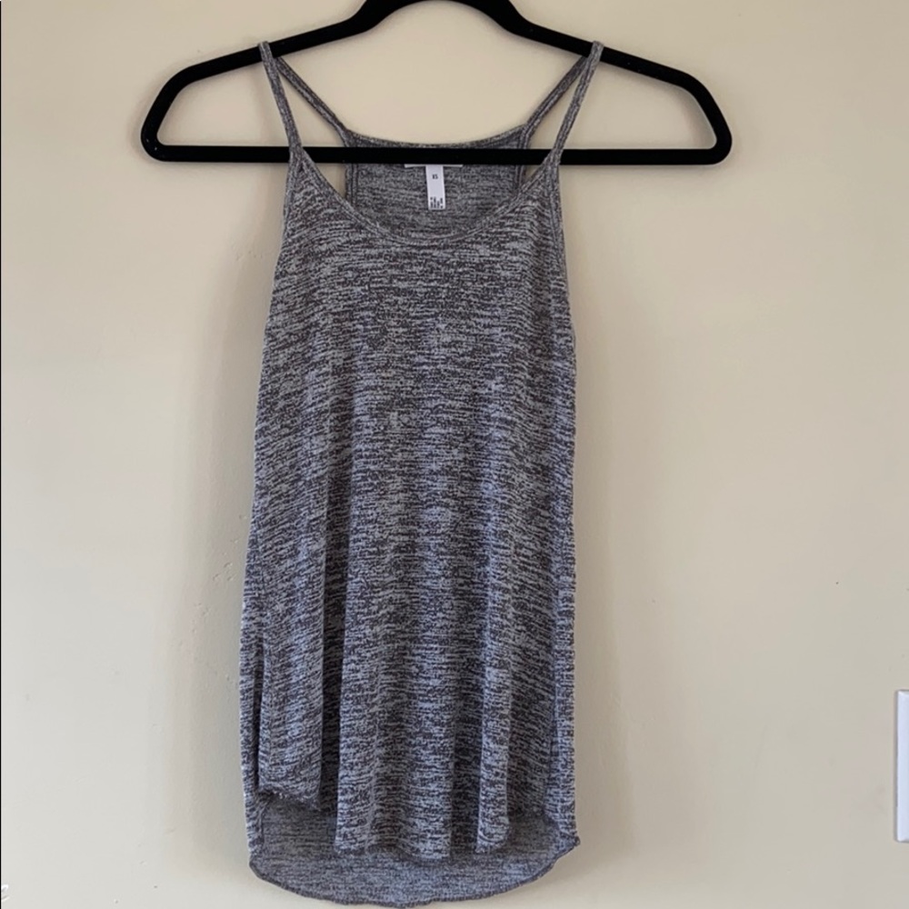 Leith heathered grey tank